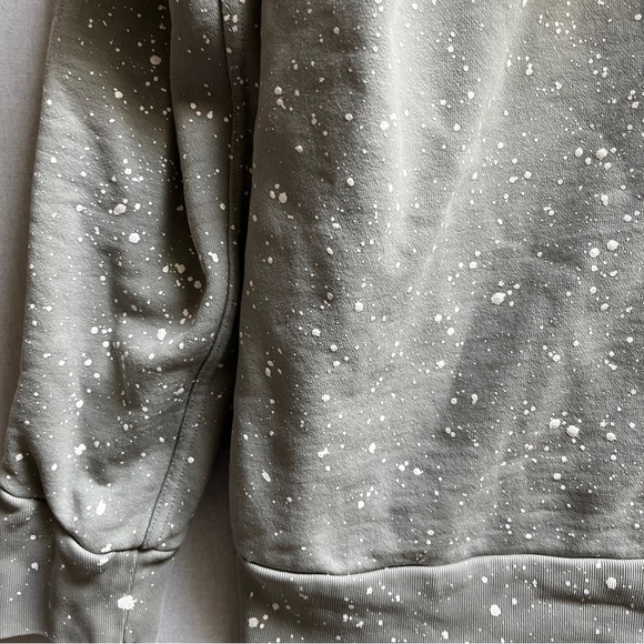 G Star by Marc Newson paint splatter design heavyweight cotton Hoodie Sz L - Picture 4 of 8